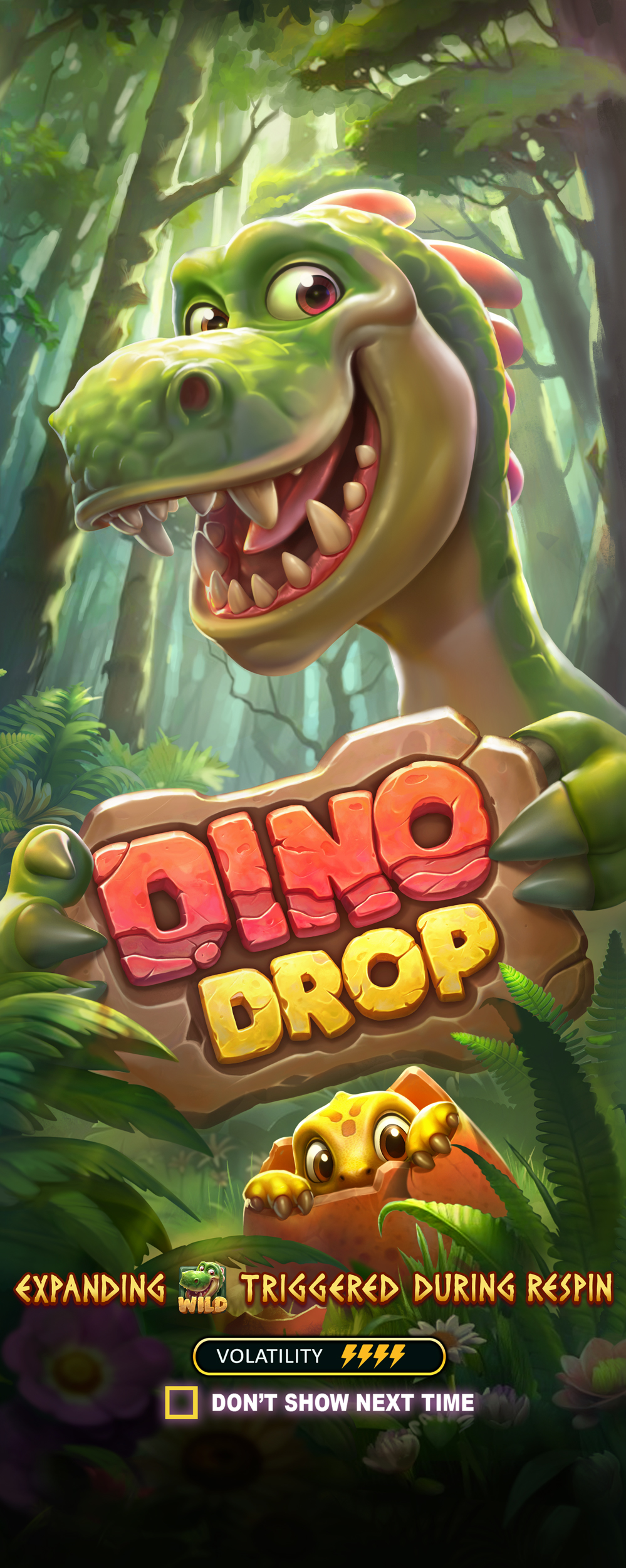 Dino Drop - screenshot with slot description 5